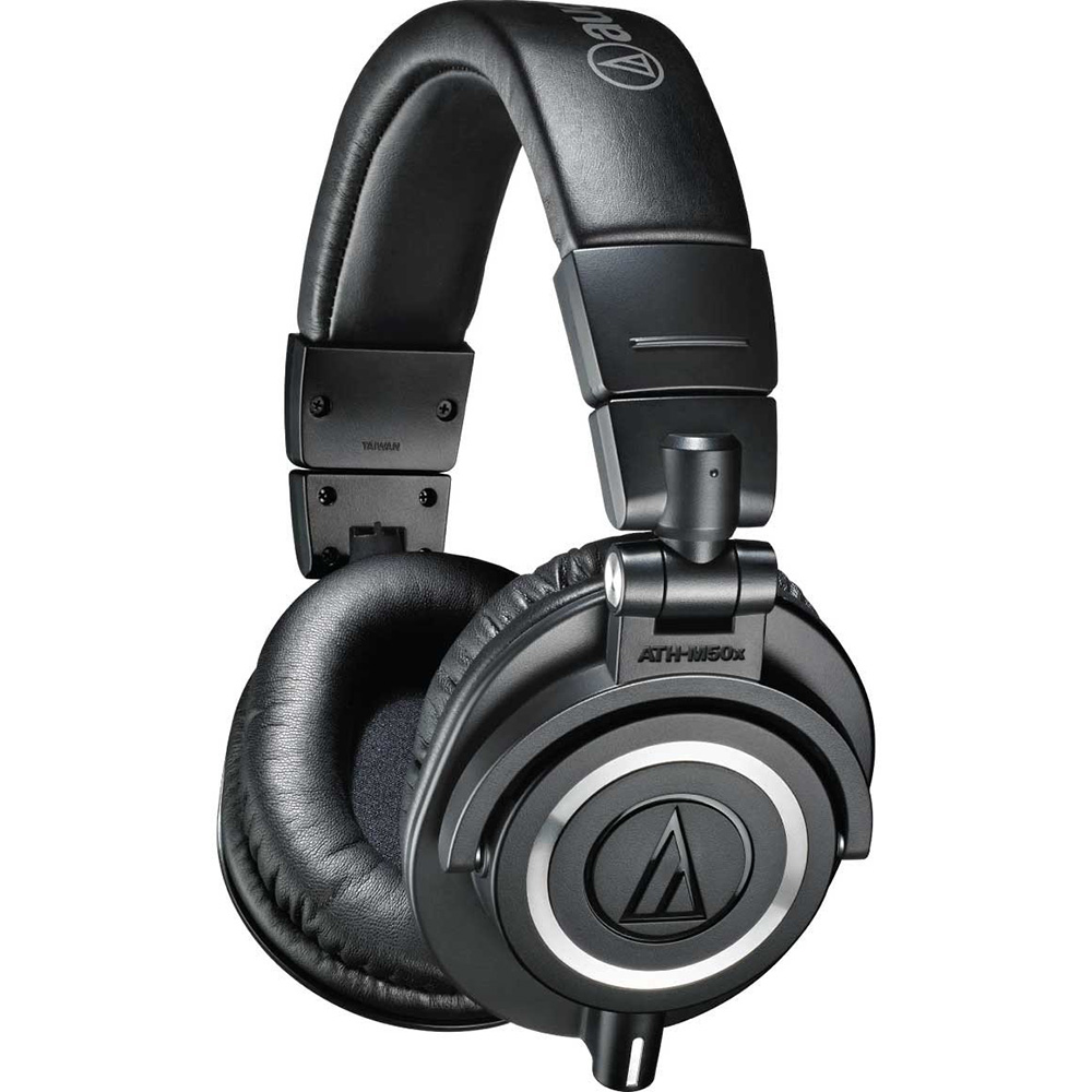 Audio-Technica ATH-M50x Studio Monitor Headphones (Black) Audio-Technica ATH-M50x Studio Monitor Headphones (Black)