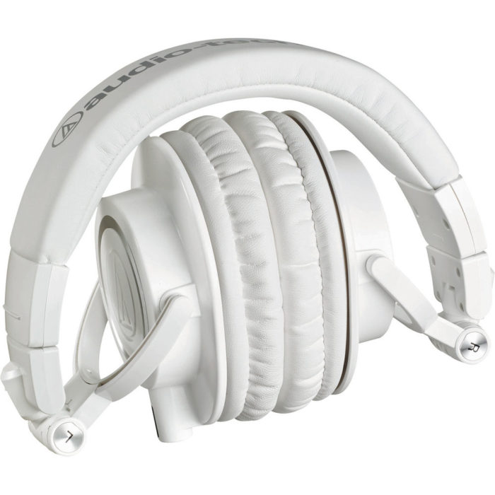 Audio-Technica ATH-M50x Studio Monitor Headphones (White)