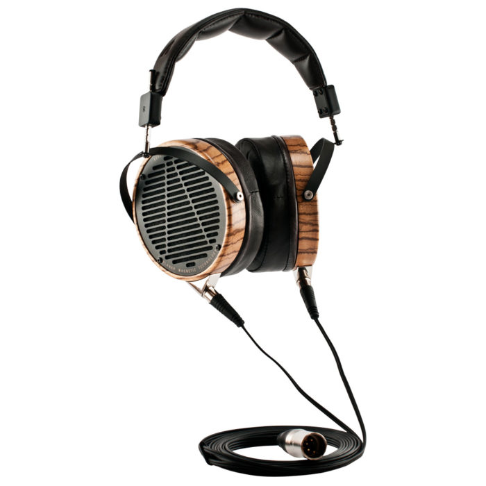 Audeze LCD-3 Planar Magnetic Audiophile Headphones (Zebrano Wood, Lambskin Leather)