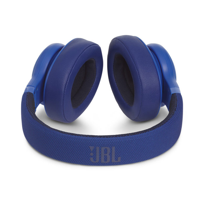 JBL E55BT Over-Ear Bluetooth Headphones (Blue)