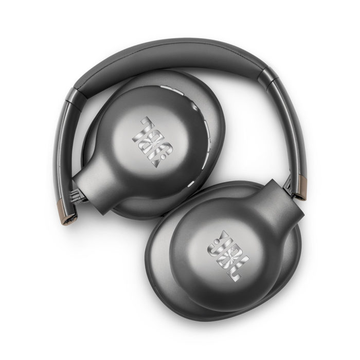 JBL Everest Elite 710BT Over-Ear Bluetooth Headphones (Gun Metal)