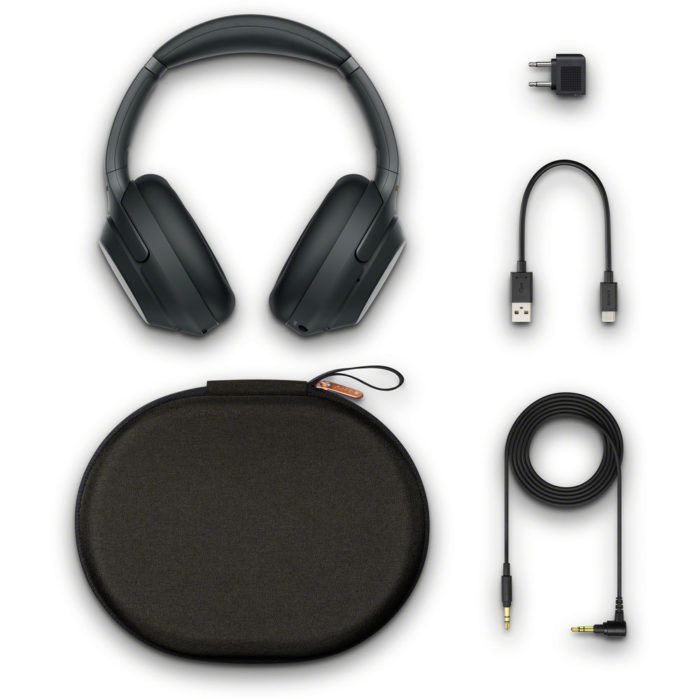 Sony WH-1000X M3 Bluetooth Headphones with Noise Cancelling (Black)