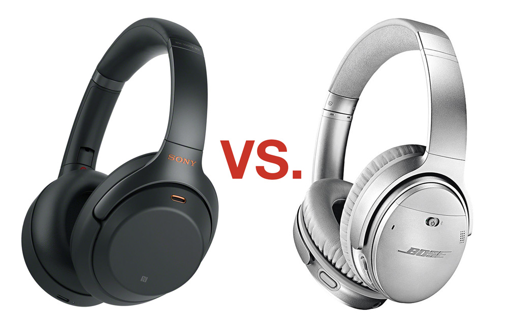 regering lige Array af Sony WH-1000XM3 vs. Bose QC35 II - Noise Cancelling Compared